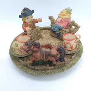 Vintage Popular Imports inc USA Humpty Dumpty Teaset